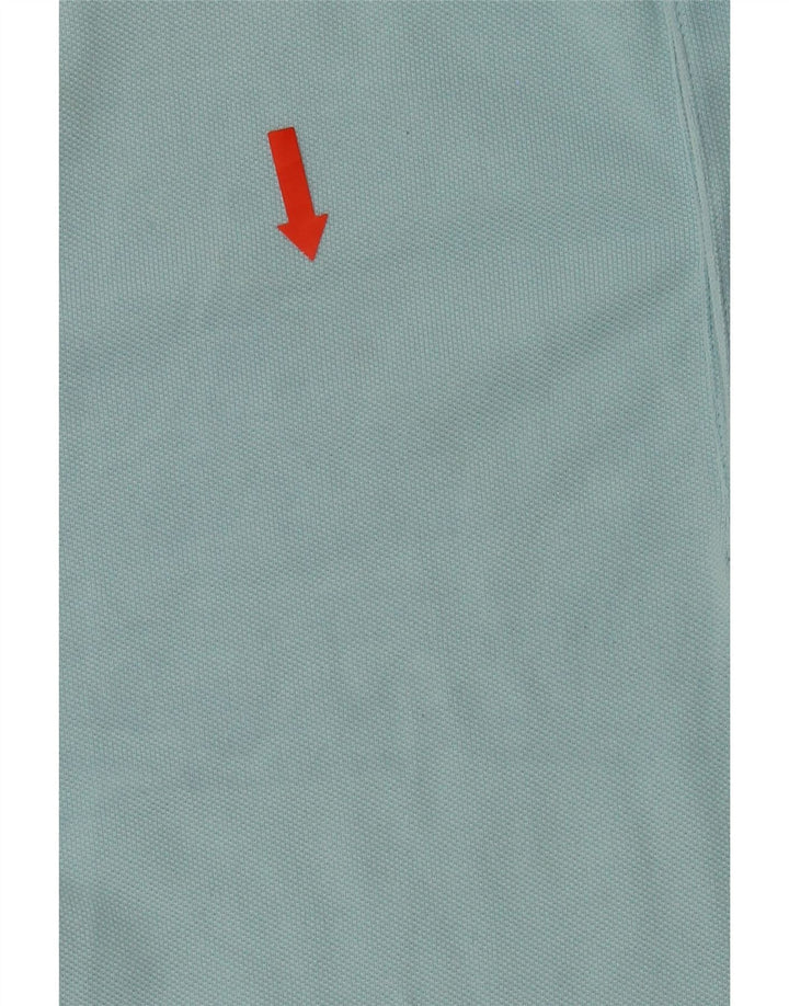 EDDIE BAUER Mens Polo Shirt Medium Blue Cotton Vintage Eddie Bauer and Second-Hand Eddie Bauer from Messina Hembry 
