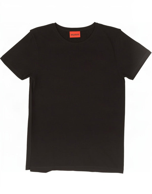 Ανδρικό T-Shirt Hugo Boss Top Μικρό μαύρο βαμβακερό