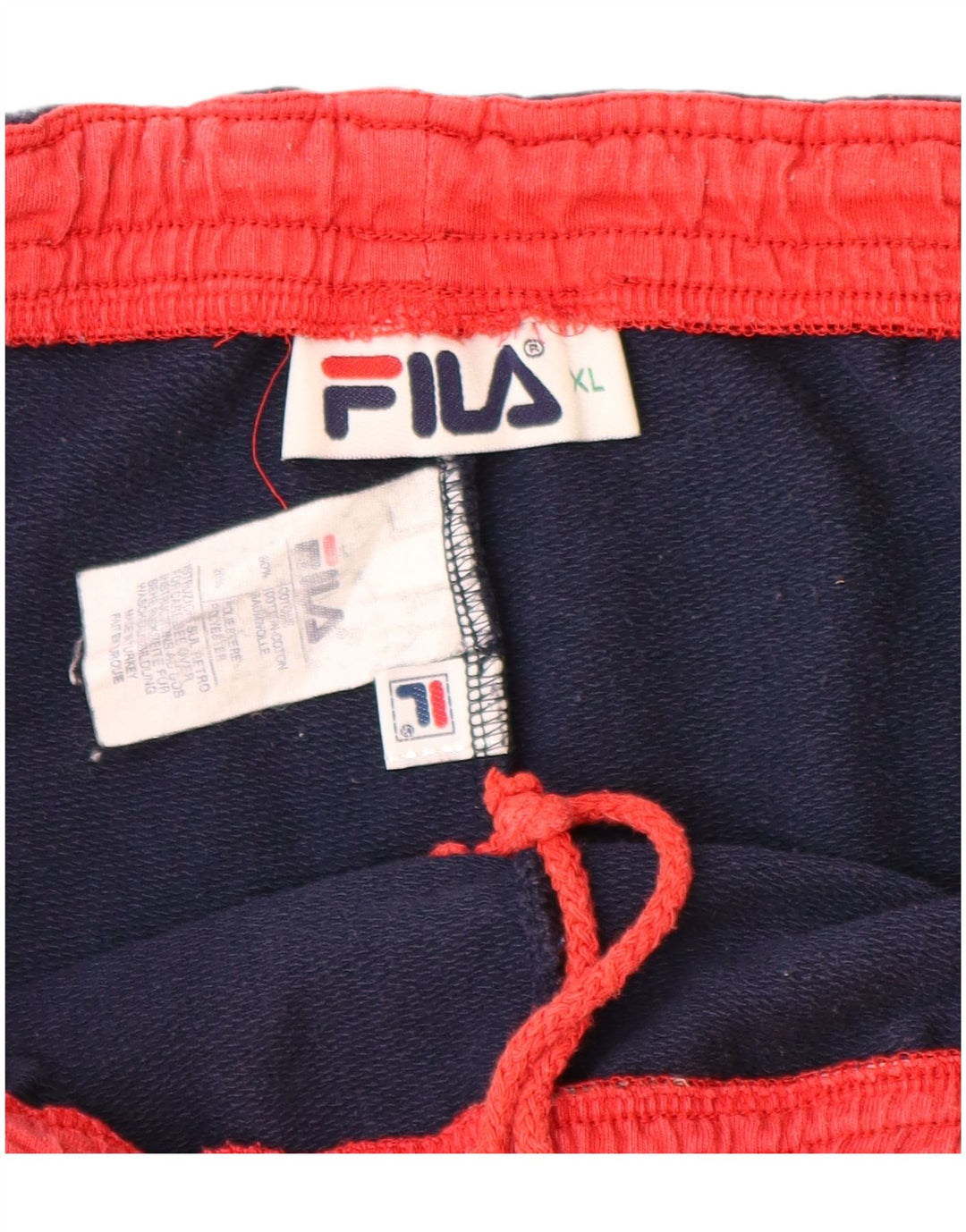 Ανδρικό αθλητικό σορτς FILA XL Navy Blue Cotton