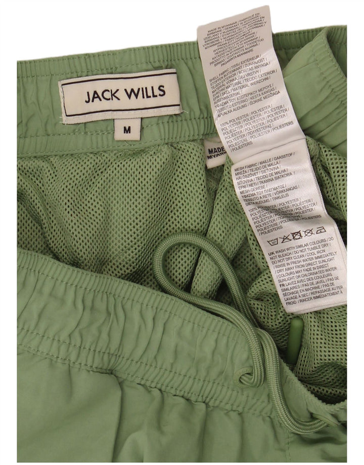 Ανδρικό αθλητικό σορτς Jack Wills Μεσαίο πράσινο πολυεστέρα