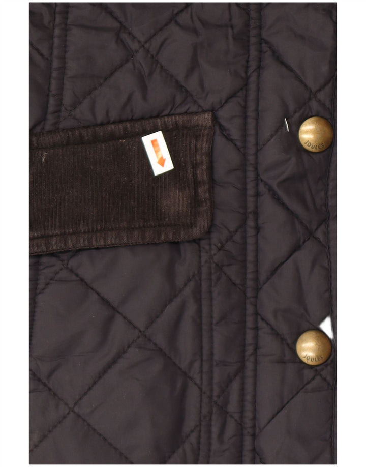 Γυναικείο καπιτονέ μπουφάν JOULES UK 12 Medium Black Polyamide