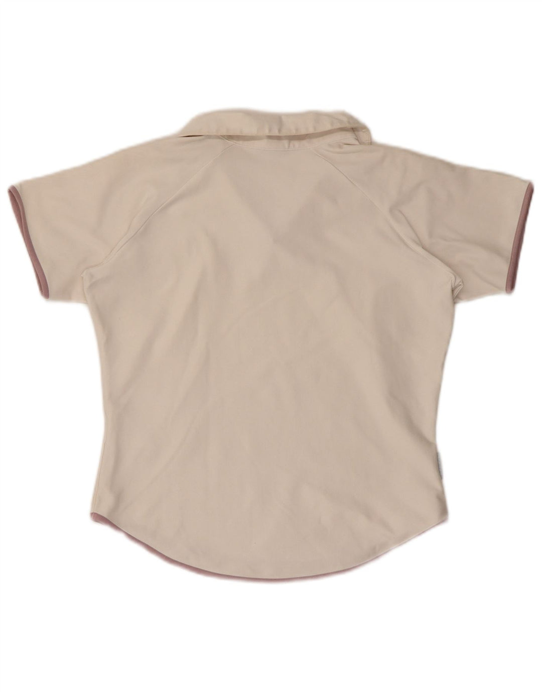 Γυναικείο πουκάμισο NIKE Dri Fit Crop Polo US 8/10 μεσαίο λευκό πολυεστέρας