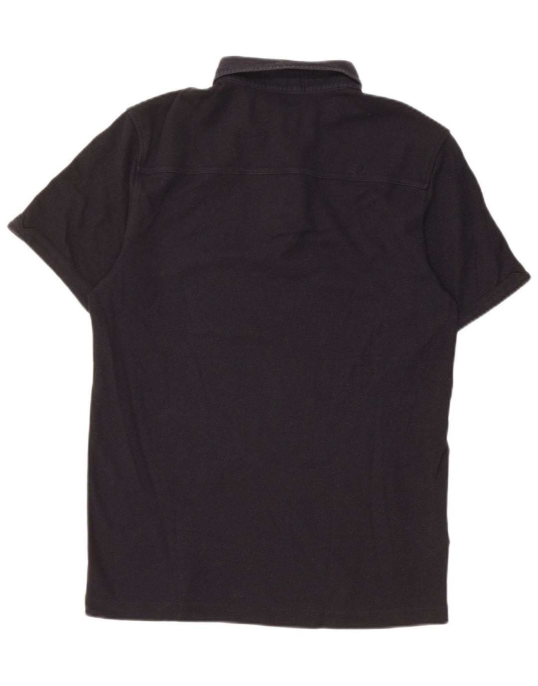 Fred Perry Ανδρικό πουκάμισο πόλο μεσαίου μπλε βαμβακερό