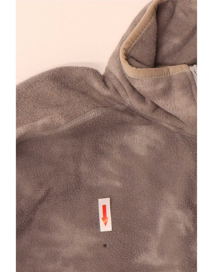 The North Face Ανδρικό φερμουάρ με λαιμόκοψη Fleece Jumper Medium Grey Tie Dye Polyester