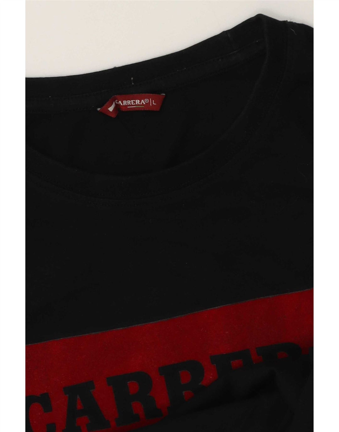 Ανδρικό γραφικό T-Shirt Carrera Top Large Μαύρο