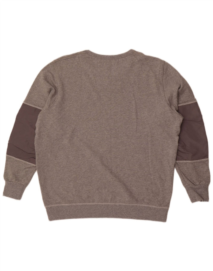 Ανδρικό φούτερ G-Star Jumper 2XL Γκρι Colourblock Βαμβακερό