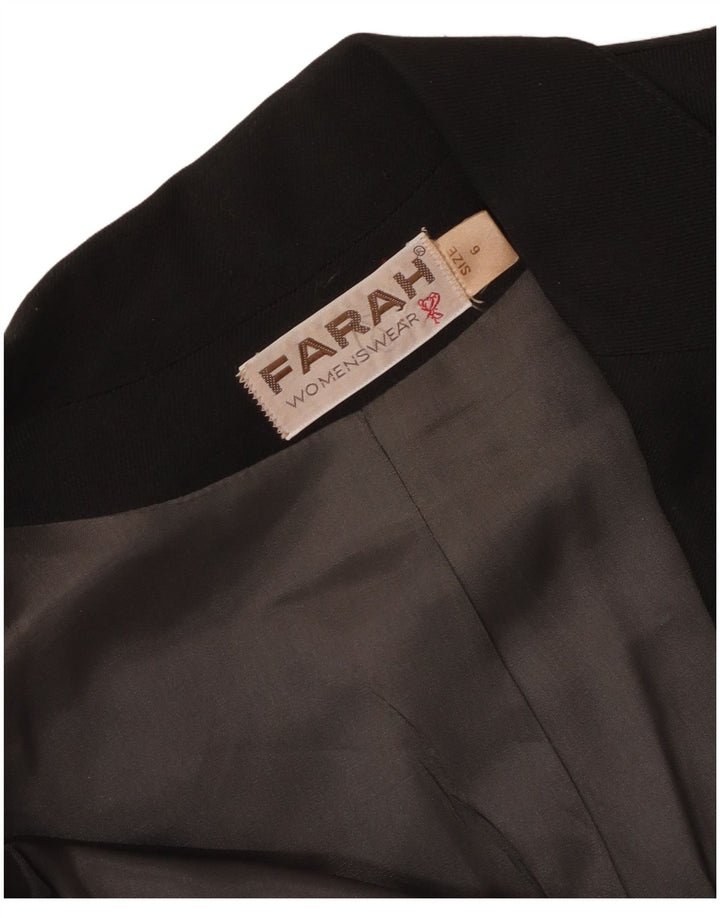 Farah Γυναικείο μπουφάν blazer UK 6 XS Μαύρο με 2 κουμπιά