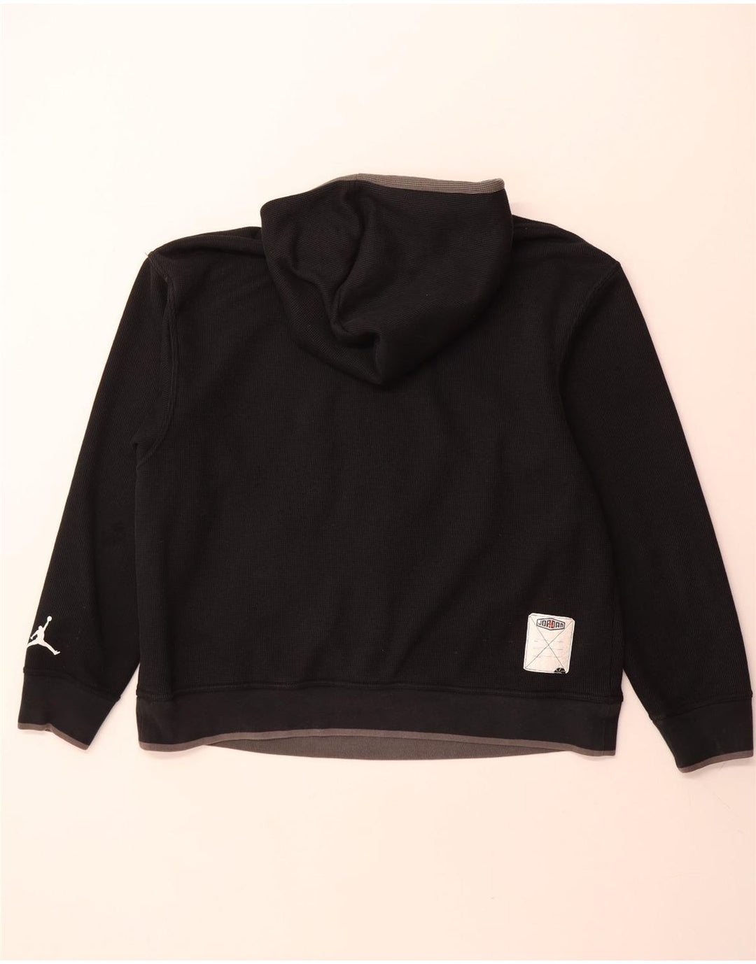 Jordan Ανδρικό γραφικό κουκούλα Jumper XL Μαύρος πολυεστέρας