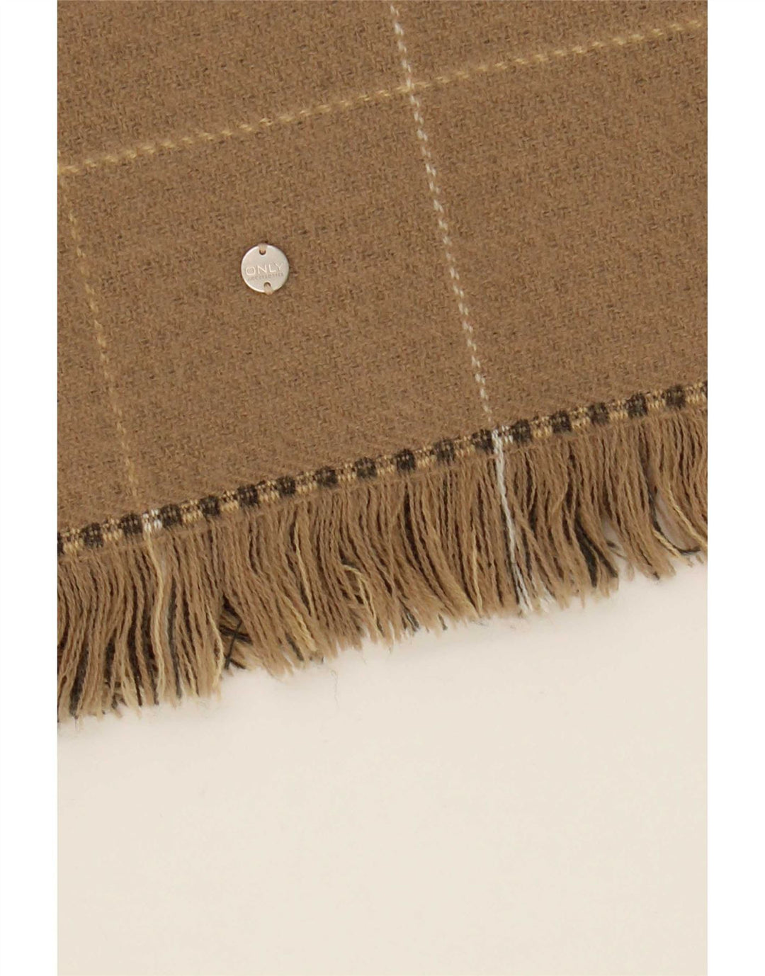 Μόνο γυναικείο αναστρέψιμο παλτό Cape One Size Beige Check