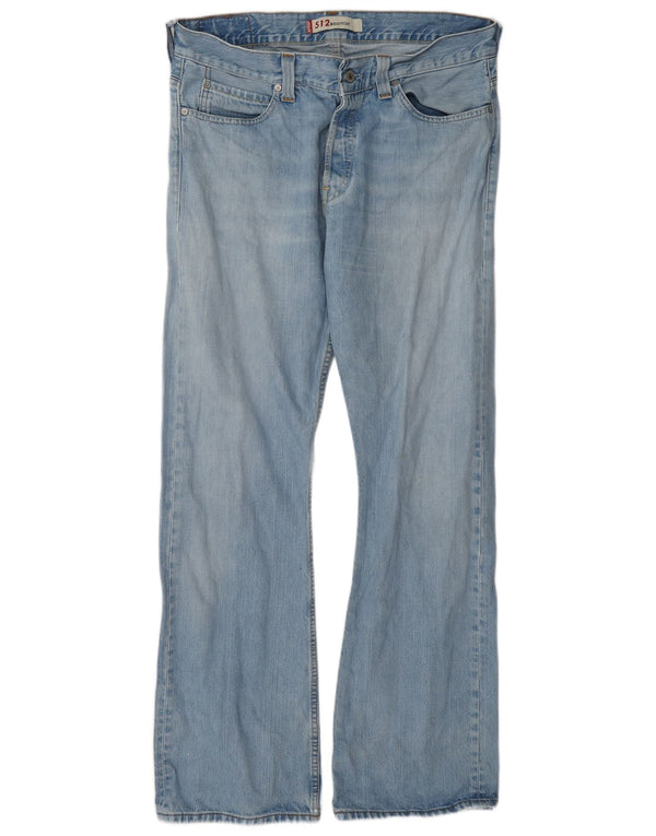Levi's Mens 512 Bootcut Jeans W36 L33 Blue