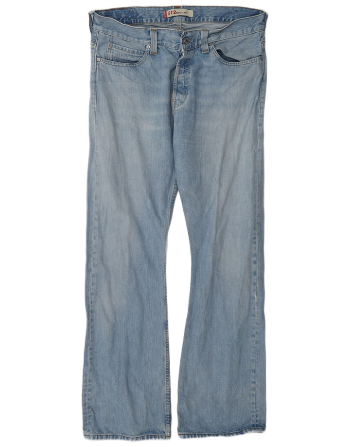 Levi's Mens 512 Bootcut Jeans W36 L33 Blue