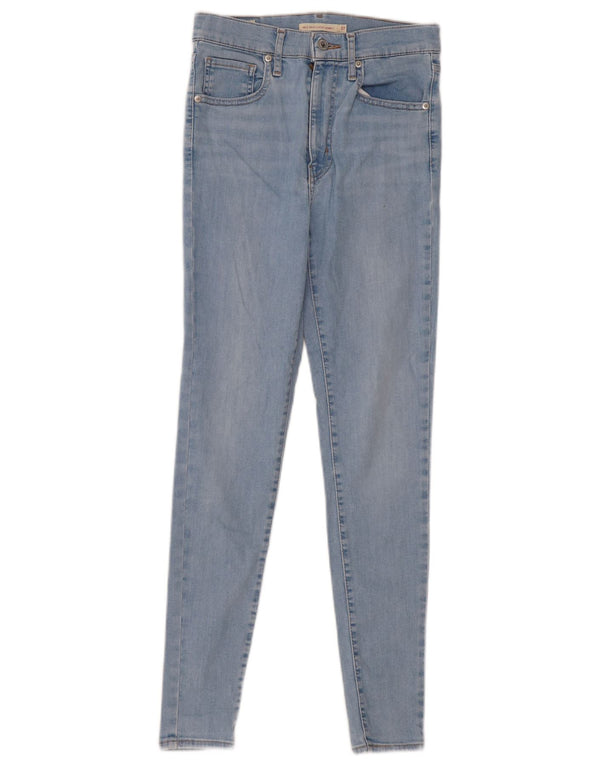 Levi's Womens Mile High Super Skinny Jeans W27 L29 Blue