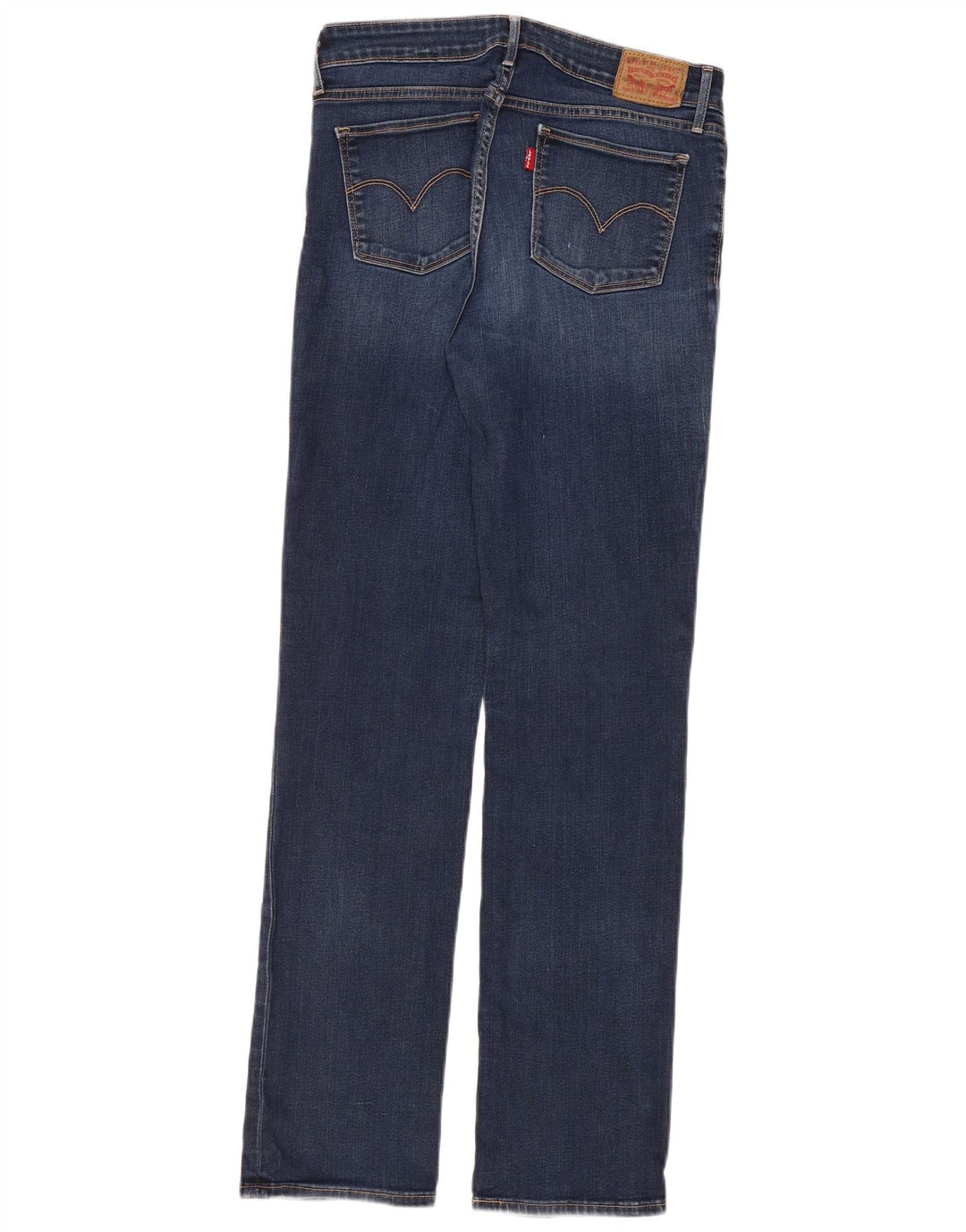 LEVI'S Γυναικείο 714 Τζιν ίσιο W30 L32 Μπλε βαμβακερό