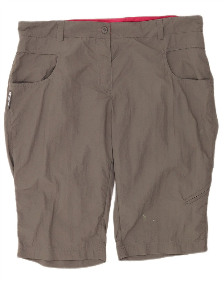 Mountain Warehouse Γυναικείο Σορτς Cargo UK 14 Large W34 Grey Nylon