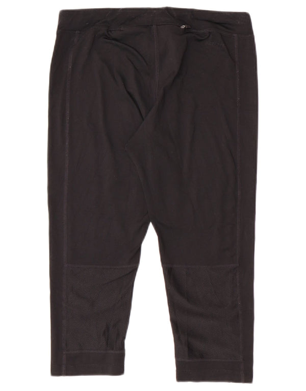 Γυναικεία κολάν Nike Dri Fit Capri UK 10 Small Black Polyester Sports