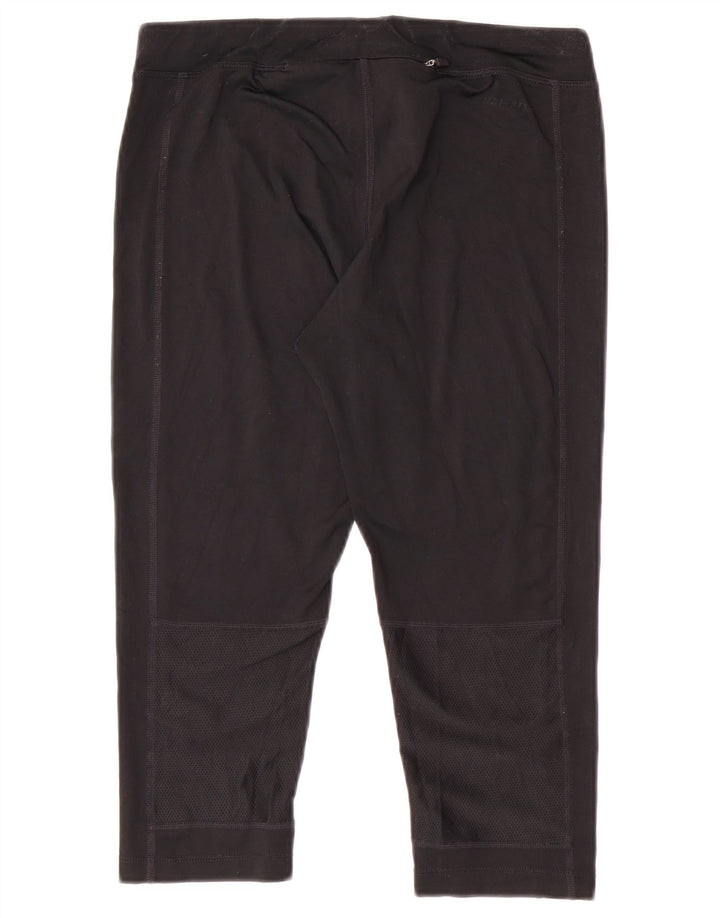 Γυναικεία κολάν Nike Dri Fit Capri UK 10 Small Black Polyester Sports