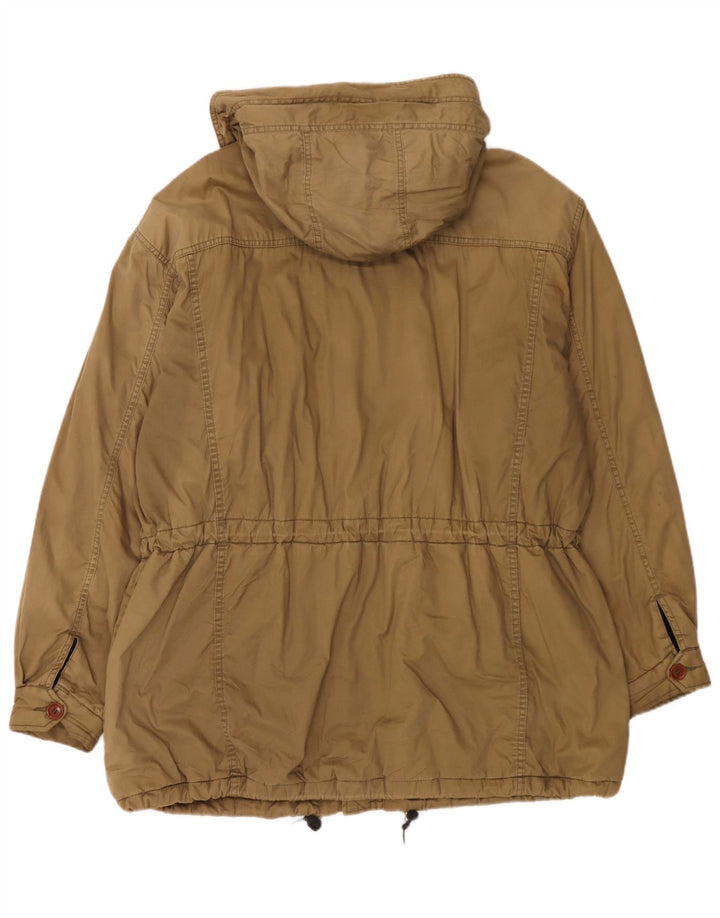 Joop Ανδρικό Μπουφάν Parka με Κουκούλα IT 54 2XL Χακί Βαμβακερό
