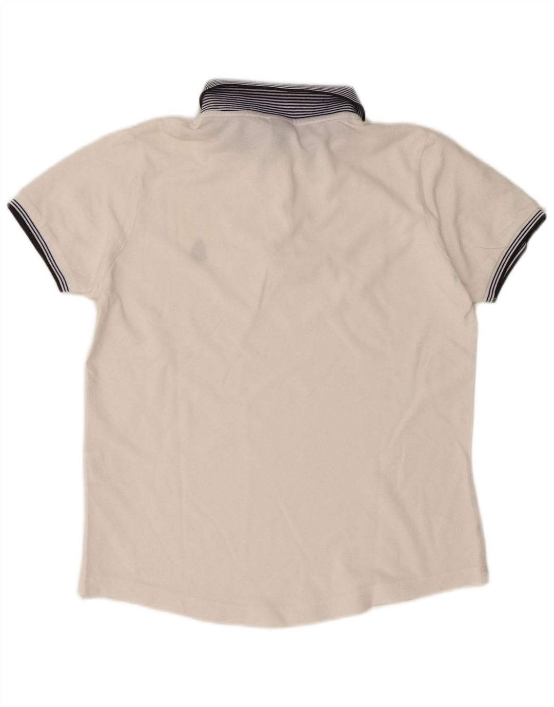 Γυναικείο μπλουζάκι πόλο MARINA YACHTING UK 16 μεγάλο λευκό χρώμα βαμβακερό