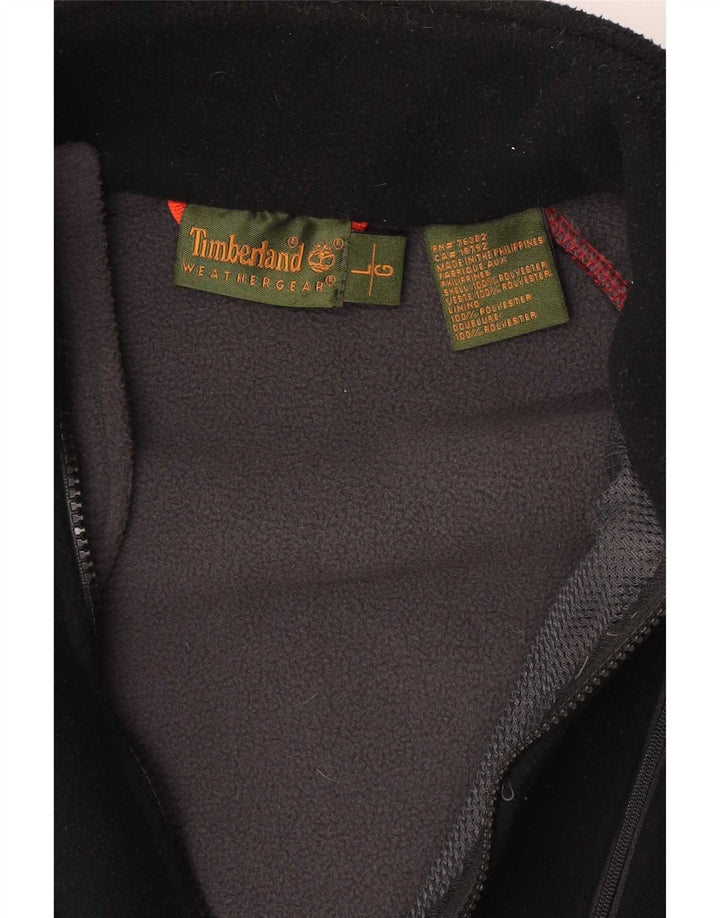 Ανδρικό μπουφάν Timberland Fleece UK 40 Large Black Polyester