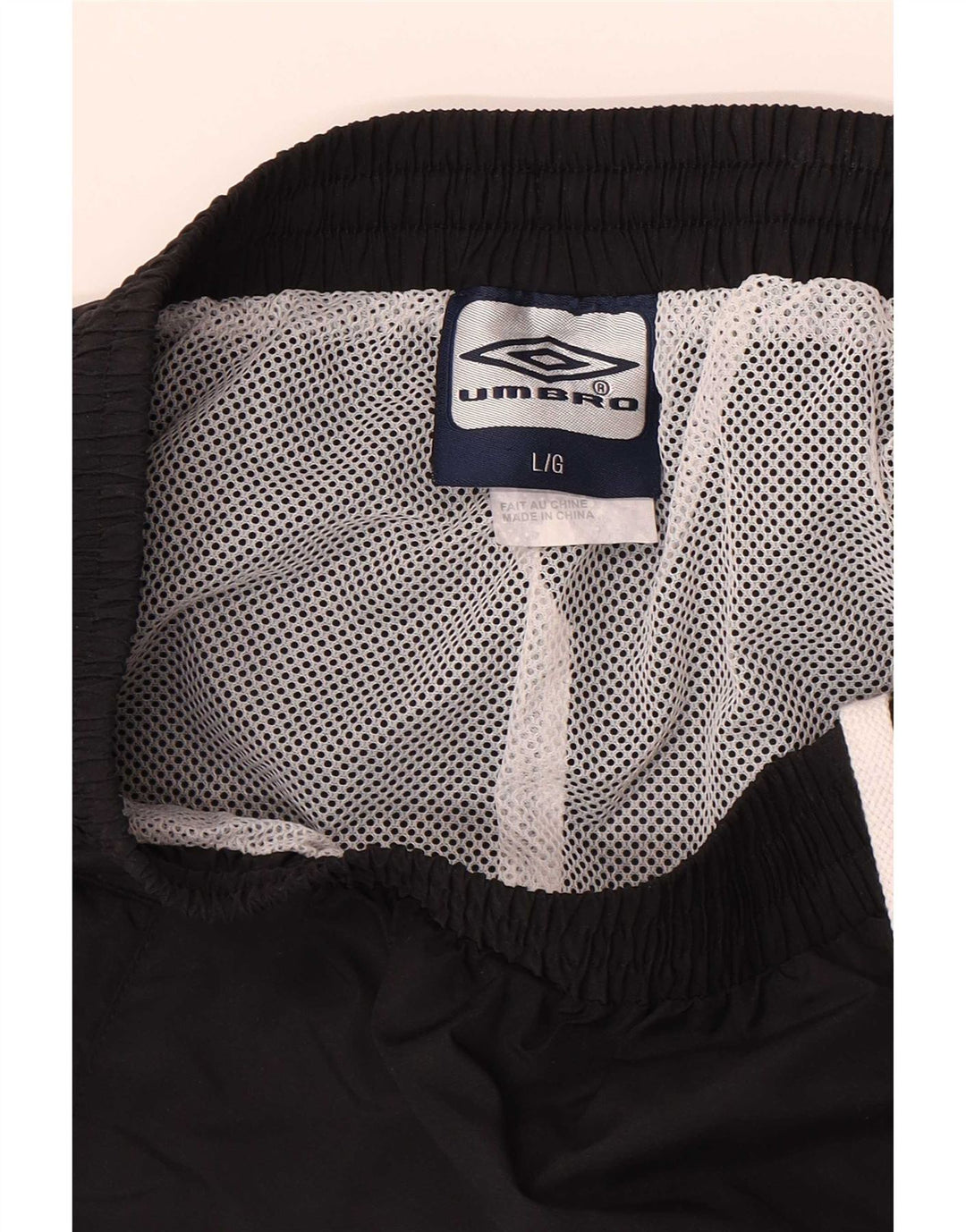 Ανδρική αθλητική φόρμα Umbro Παντελόνι μεγάλο μαύρο πολυεστέρα