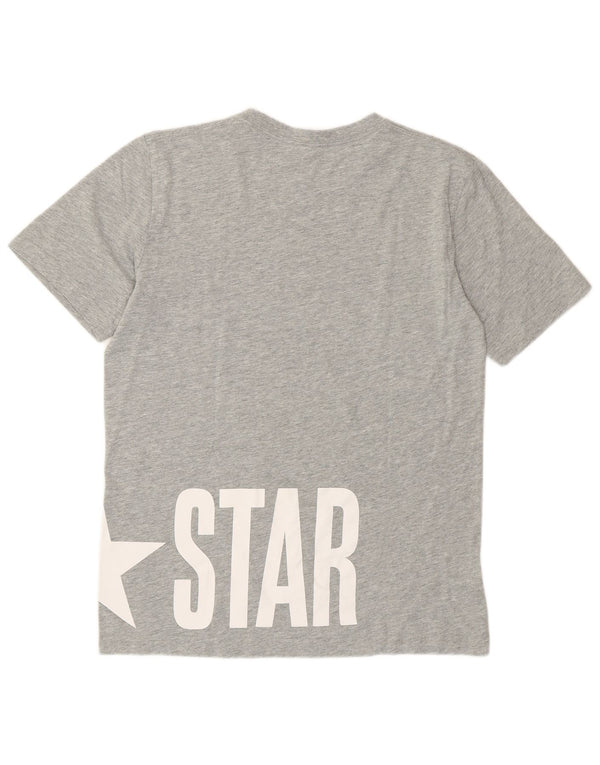 Converse Boys Graphic T-Shirt Top 13-14 Years XL Grey