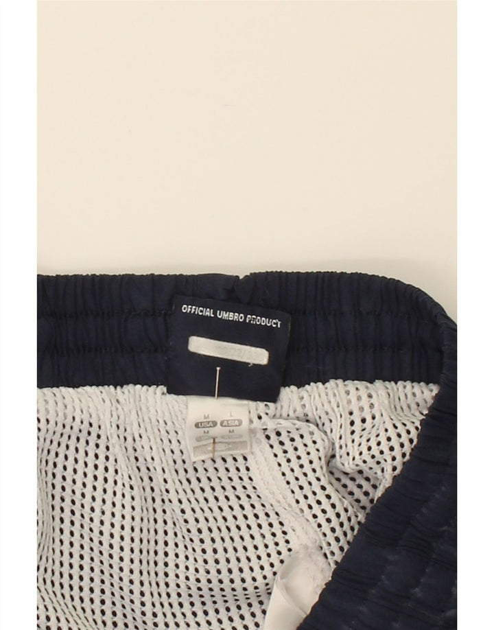 LOTTO Womens Crop Tracksuit Trousers Medium Navy Blue Polyester Vintage Lotto and Second-Hand Lotto from Messina Hembry 