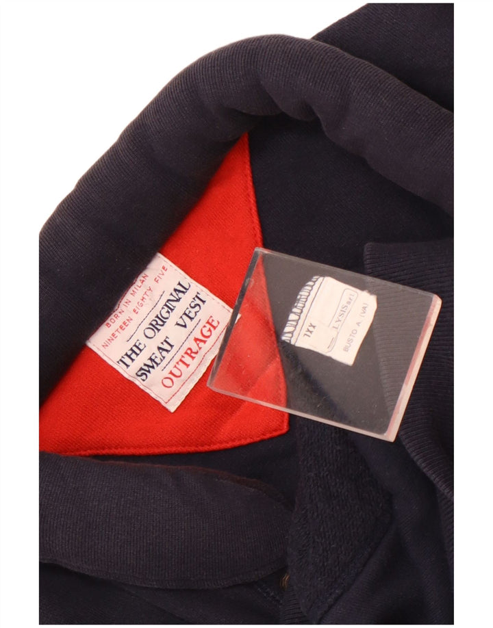 Ανδρική Αμάνικη αθλητική φόρμα Outrage Top Jacket 2XL Navy Blue Cotton