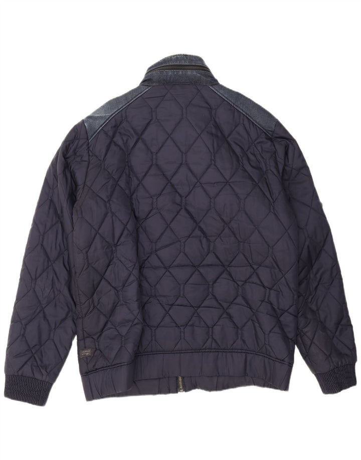 Ανδρικό καπιτονέ μπουφάν G-Star UK 42 XL Navy Blue Polyester