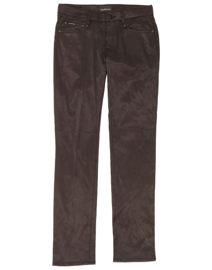 CALVIN KLEIN Γυναικείο Slim Casual Παντελόνι W29 L34 Μαύρο Πολυεστέρας