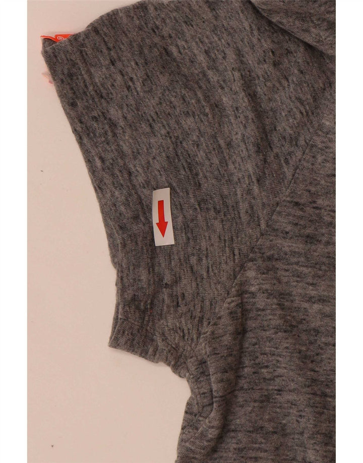 Ανδρικό T-Shirt Superdry Top Βαμβακερό μεσαίο γκρι