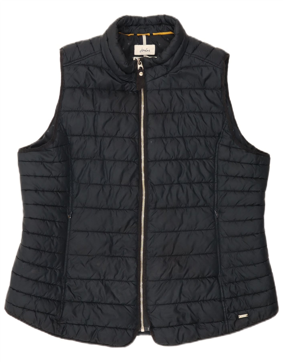 Joules Γυναικεία padded Gilet UK 20 2XL Navy Blue Polyester