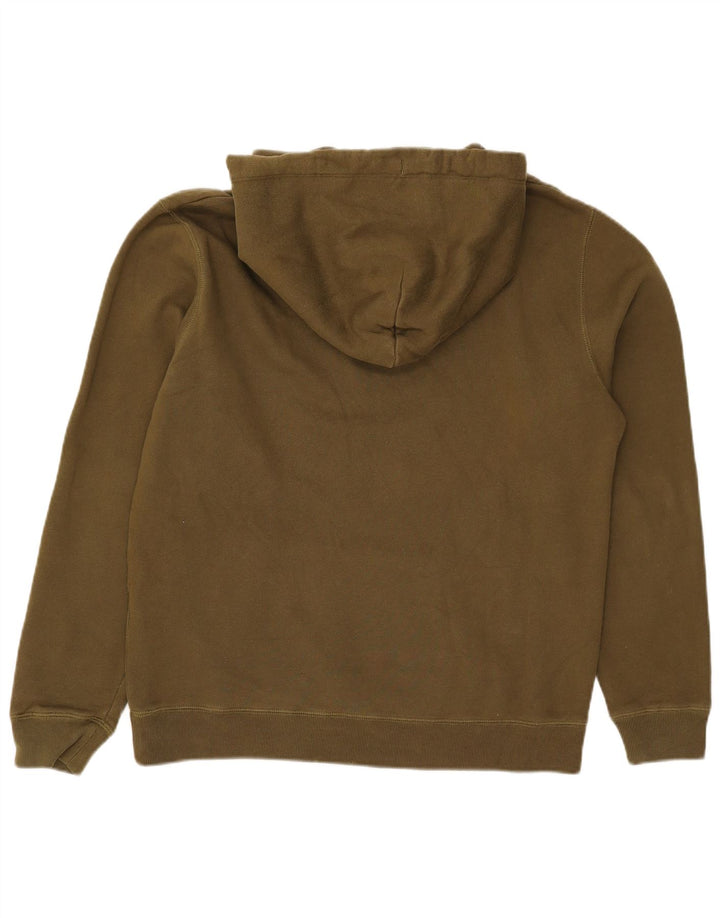 Jack Wills Ανδρικό γραφικό μπλουζάκι με κουκούλα, μεσαίο πράσινο βαμβακερό