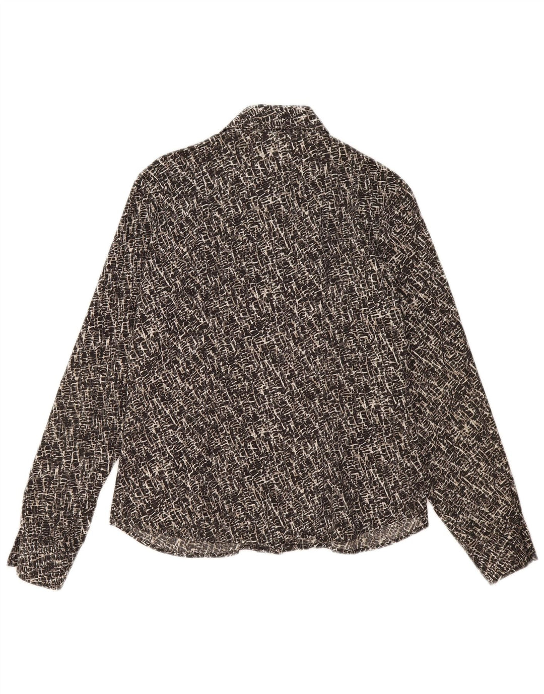 Γυναικείο πουκάμισο Valentina's Abstract Pattern UK 14 Μεσαίο γκρι βαμβακερό