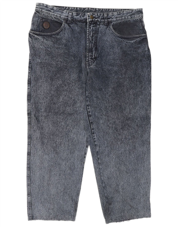 Ανδρικό τζιν Trussardi ίσιο W42 L28 Μπλε βαμβακερό