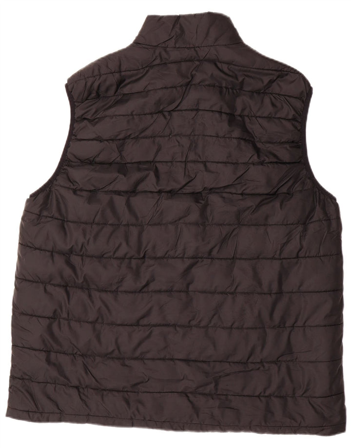 IZOD Ανδρικό padded Gilet UK 40 Large Black Polyester
