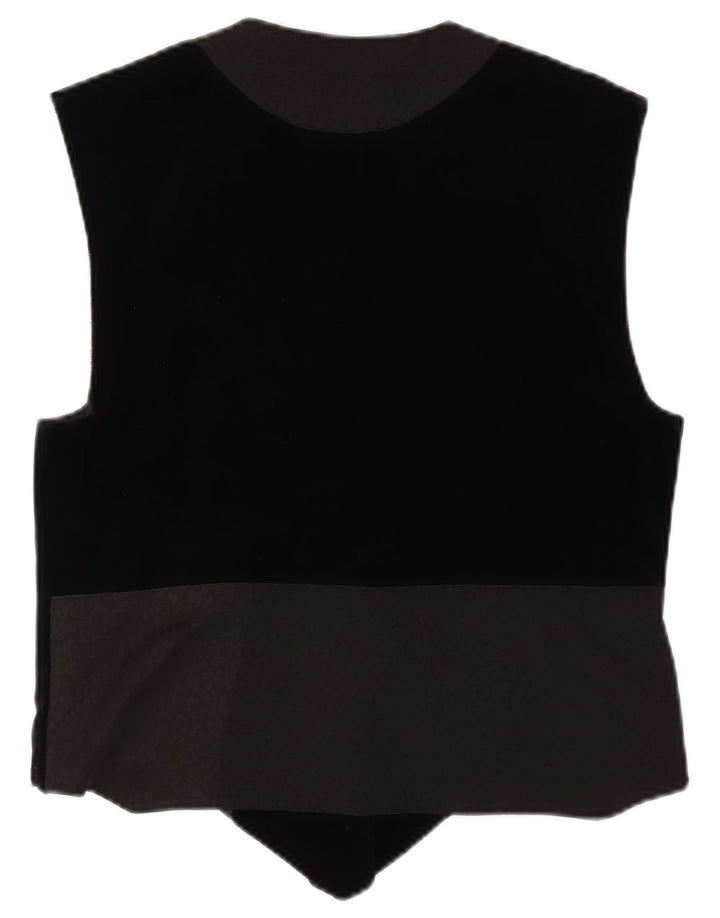 Γυναικείο γραφικό γιλέκο PITTI EU 40 Medium Black Len