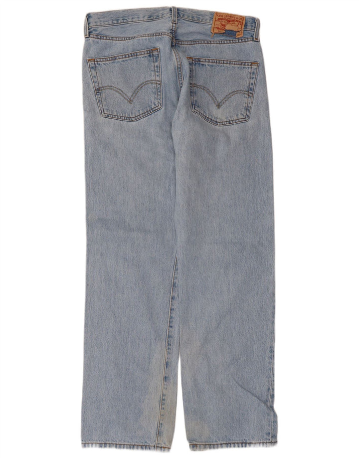 Ανδρικό τζιν Levi's Straight W34 L32 Μπλε βαμβακερό