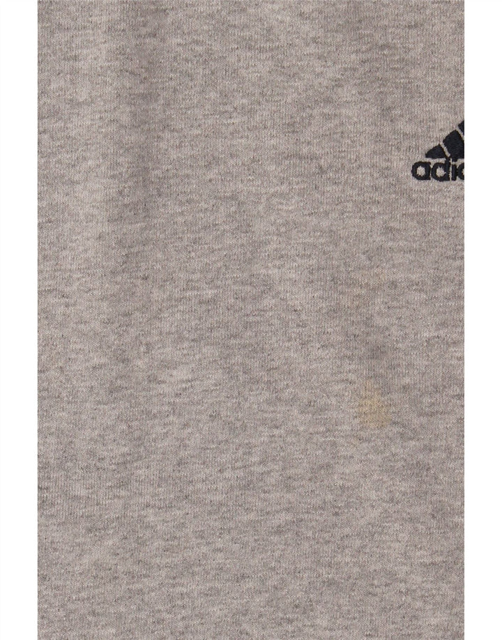 Ανδρικό φούτερ ADIDAS Jumper 2XL Γκρι Colourblock Βαμβακερό