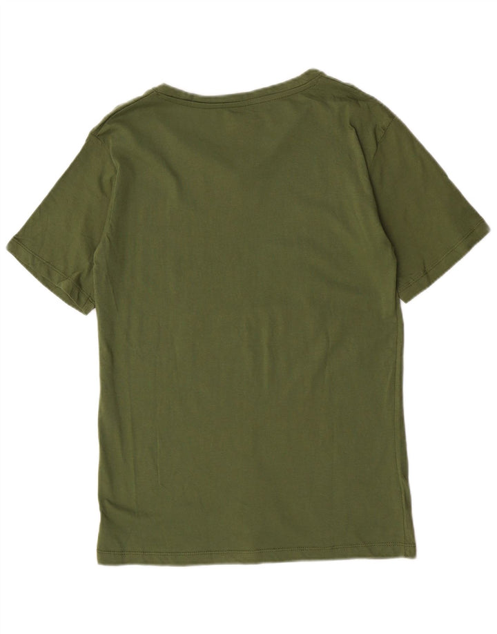 Ανδρικό γραφικό T-Shirt Avirex Top Medium Khaki Βαμβακερό