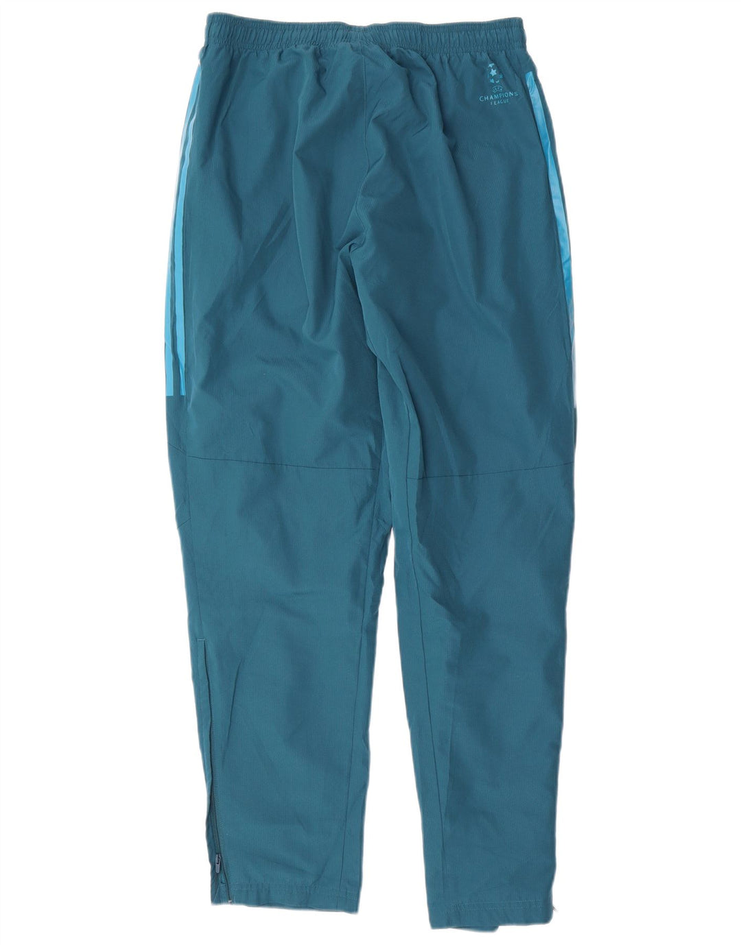 Ανδρική αθλητική φόρμα ADIDAS Real Madrid Παντελόνι μεσαίου μπλε πολυεστέρα