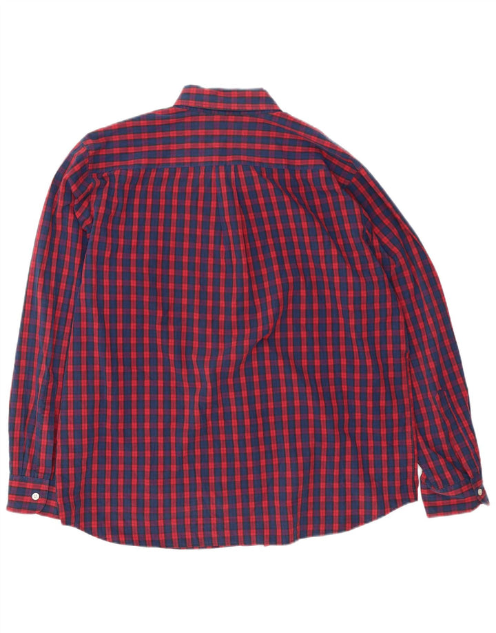 Ανδρικό πουκάμισο Dockers Standard Fit XL Red Check Cotton