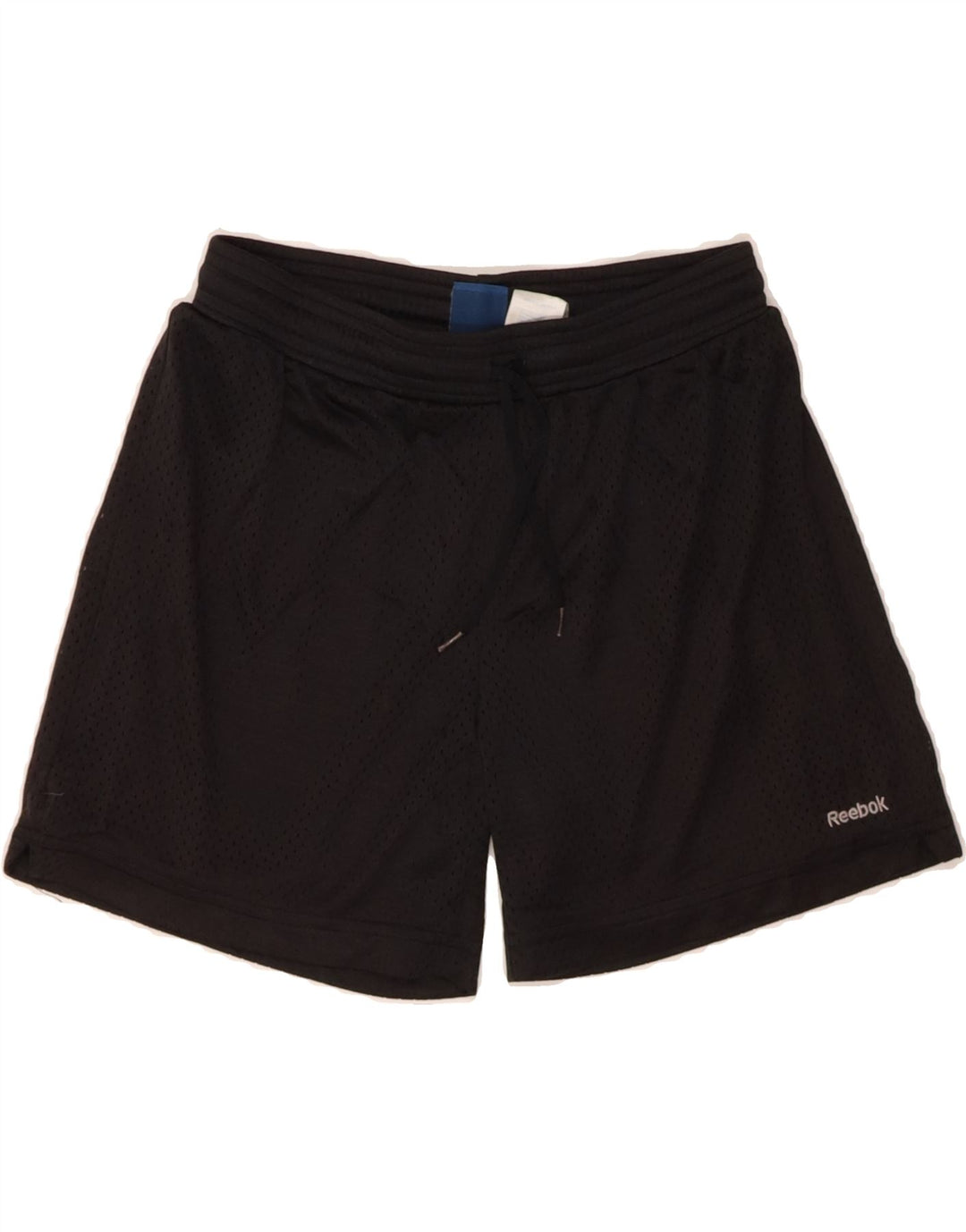 REEBOK Girls Sport Shorts 12-13 Years Large Black Polyester Vintage Reebok and Second-Hand Reebok from Messina Hembry 