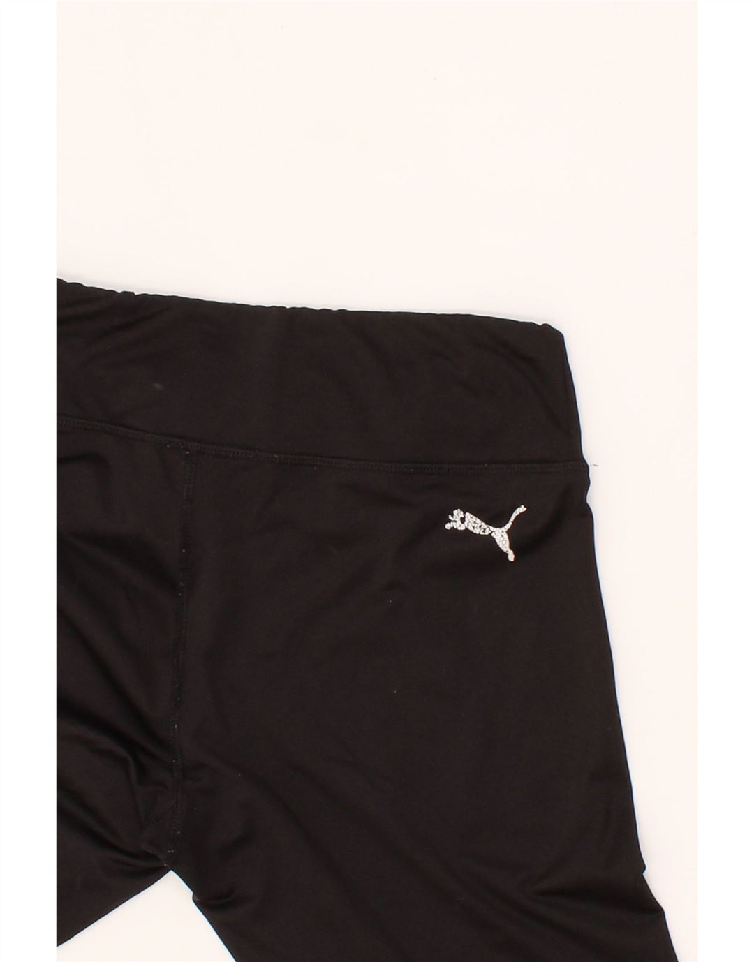 PUMA Womens Graphic Leggings UK 14 medium Black Polyester Vintage Puma and Second-Hand Puma from Messina Hembry 