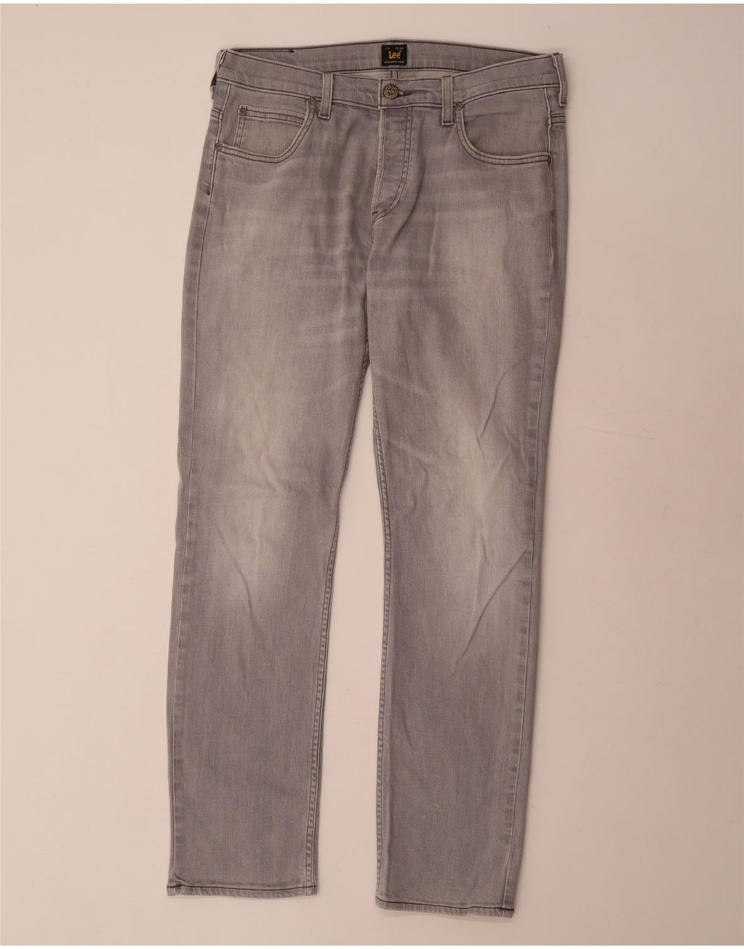 LEE Ανδρικό Powell Slim Jeans W33 L32 Γκρι βαμβακερό
