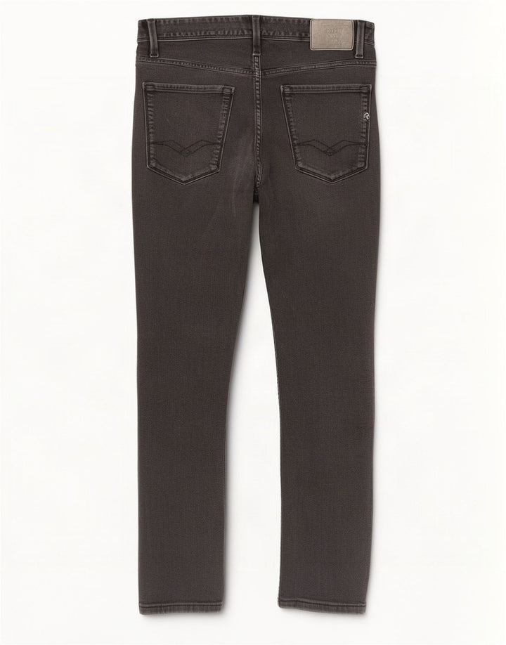 Replay Ανδρικό Slim Jeans W32 L27 Μαύρο βαμβακερό