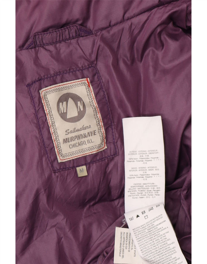 MURPHY & NYE Γυναικείο Gilet UK 14 Medium Purple Nylon