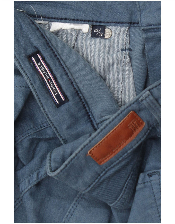 TOMMY HILFIGER Γυναικείο Skinny Casual Παντελόνι W29 L32 Μπλε