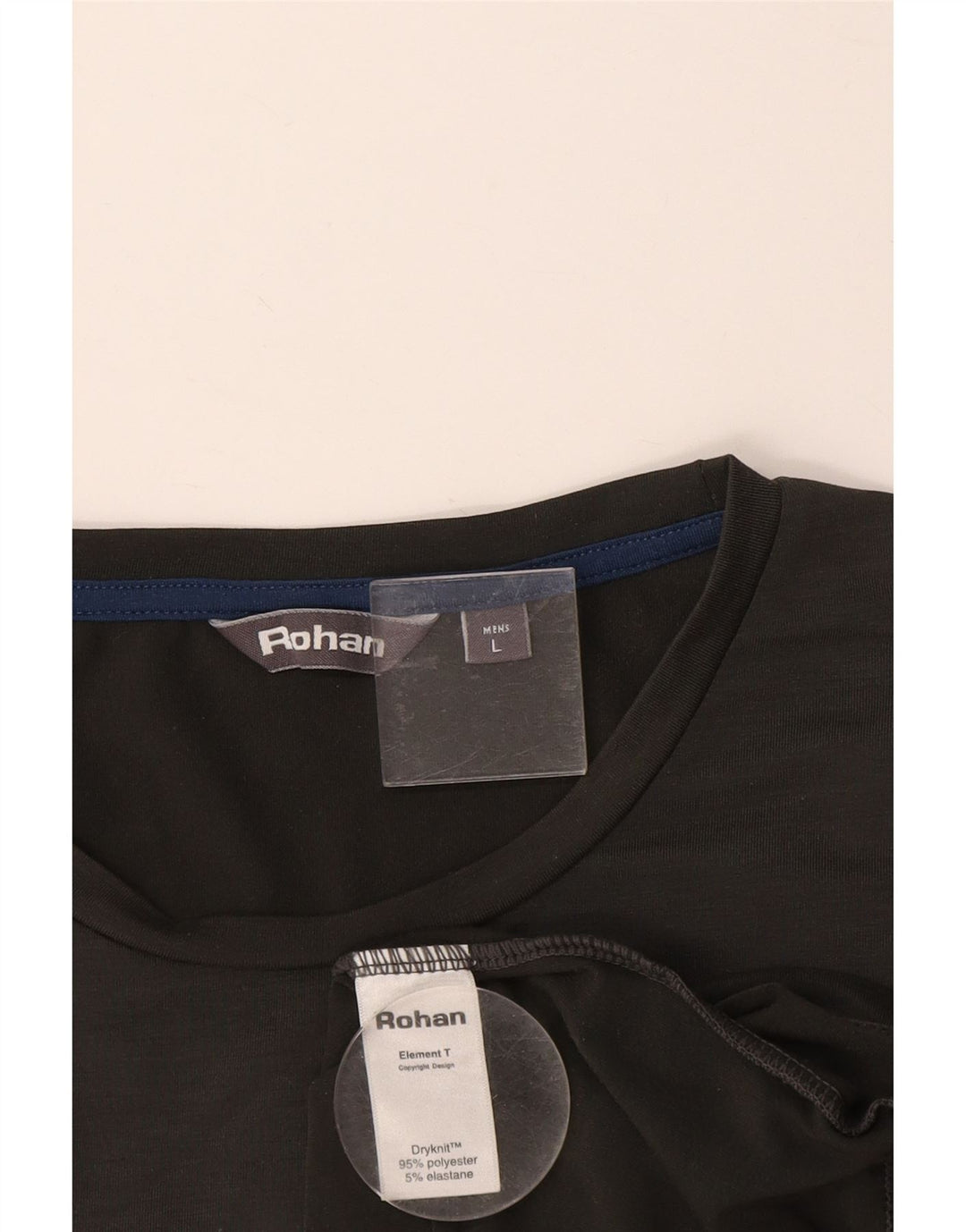 Ανδρικό T-Shirt ROHAN Top Large Grey Polyester