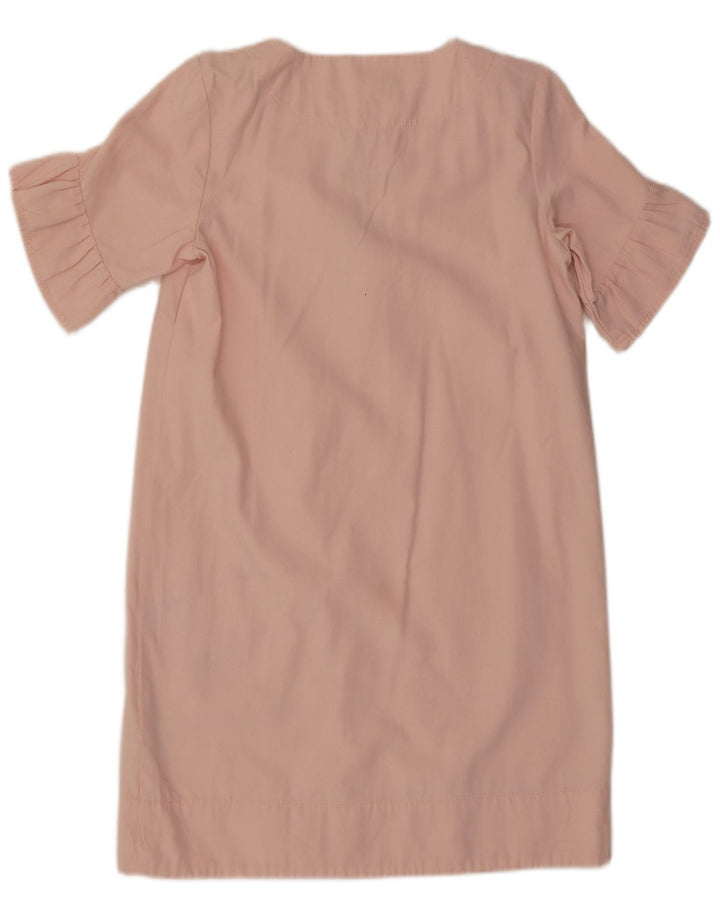 Γυναικείο φόρεμα Whistles Shift UK 10 Small Pink Βαμβακερό