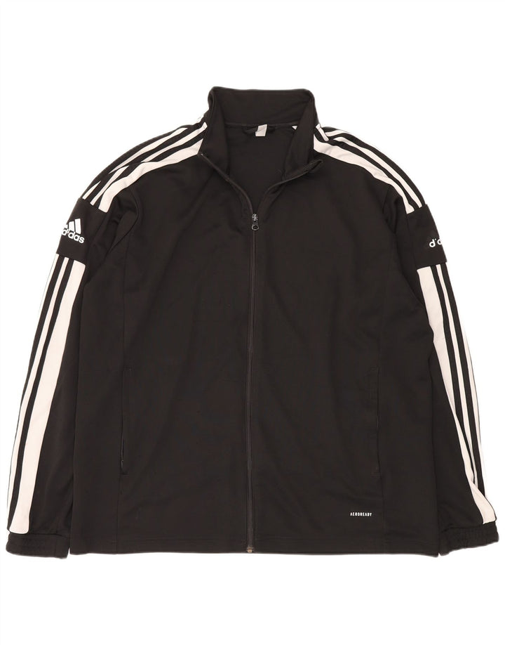 Ανδρική φόρμα Adidas Aeroready Graphic Top Jacket 2XL Μαύρο Πολυεστέρας